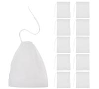 DEARMAMY 500 Pièces Herb Sachet Bags Reusable Drawstring Tea Bags For Cooking Soup Brewing Straining Loose Leaf Tea Infuser Pouches