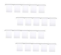 DEARMAMY 50pièces à Chaussures De Voyage Transparent Lot Cordon De Serrage pour Organiser Chaussures Lors De Déplacements Et Activités