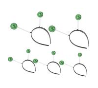 DEARMAMY 5pièces Bandeau pour Cheveux à Pompon Serre-tête Coiffe Créative Accessoires pour Cheveux Mignons