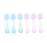 DEARMAMY 6 Pièces Brosse Nettoyante Pour Le Visage Exfoliant Je Scrubber Nettoyage Nettoyeur De Pores Se Soucier Brosse De Lavage Du Visage Brosse Nettoyante Visage Abdos