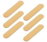 DEARMAMY 6 Pièces Entretoise de Micro pour Guitare Simple Bobinage Dorée en Abs, Lot de Installation Facile pour Réparation et Réglage de Micros Guitare Électrique