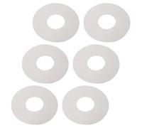 DEARMAMY 6 Pièces Joints en Silicone Légers et Étanches pour Bateau Gonflable et Kayak, Accessoires en PVC pour Activités de Loisirs en Plein Air, Kit de Rondelles pour Valves d'air