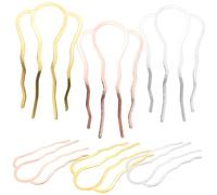 DEARMAMY 6 Pièces Métallique Accessoires Élégants pour Chignons et Filles