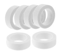 DEARMAMY 6 Rouleaux Bande De Cils Extensions Ruban Adhésif Extension Des Cils Bandes D'extension De Cils Bandes De Cils Respirantes Fouetter Ruban à Cils Pour Salon Tissu Non Tissé Blanche