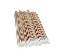 DEARMAMY 6paquets Coton-tige Bois Pour Animaux Cotons-tiges De Nettoyage à Tête Unique Outil De Nettoyage Pour Oreilles