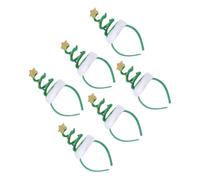 DEARMAMY 6pièces Bandeau De Noël Printanier Pour Garçon Fille Et Adultes Décoration Pour Cheveux Accessoire De Fête
