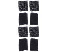 DEARMAMY 8 Pièces Éponge à Effets Spéciaux Noire en Mousse pour | Ambiance Halloween, Crée Cicatrices et Taches Sombres, Texture Réaliste