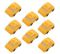 DEARMAMY 8 pièces Miniature Taxi Car Model Set Detailed Tiny Vehicle Ornaments for DIY Micro Landscape Decor Taxi Toy Accessories for Home and Office
