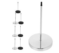 DEARMAMY 8 pièces Porte-note Métal Pique Tickets Restaurant Support Robuste avec Base Antidérapante pour Factures et Mémos Bureau Cuisine