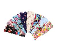 DEARMAMY 8pièces Bandeau De Masque Extensible Avec Bouton Élastique -tête à Boutons Pour Masque Facial Lot Imprimé Floral