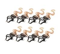 DEARMAMY 8pièces Lot de Dreadlocks au Crochet Extensions Synthétiques Souples Tresses Africaines pour Cheveux Bouclés pour Femmes