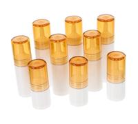 DEARMAMY 9 Pièces Flacons Pipette Plastique Rechargeables Bouteilles Distributeurs pour Aromathérapie Cosmétiques et Voyage Couleur Aléatoire