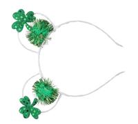 DEARMAMY Accessoires De Cheveux De Trèfle Bandeaux Pour Femmes Chapeau De La Saint Patrick Accessoires De La Saint Patrick Jour De La Saint Patrick Accessoires De Cheveux Pour Femmes Le Fer