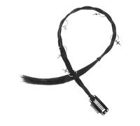DEARMAMY Accessoires Pour Tresses Extensions De Cheveux Synthétiques Dreadlocks Queue De Cheval Tressée Pince à Cheveux