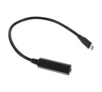 DEARMAMY Adaptateur Audio USB-c vers Jack 6,5mm Stéréo, Câble en Plastique Compact pour Smartphones et Tablettes, Transmission Audio HD pour Usage Quotidien et Home Cinéma, Pack de 3