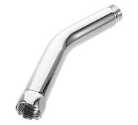 DEARMAMY Adaptateur D'angle Compatibilité Pommeau Acier Inoxydable Argenté pour Installation Facile et Petites Salles de Bain et Soins aux Personnes Âgées