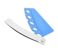 DEARMAMY Ajusteur Anti-Rayures pour Vélo VTT en Alliage D'aluminium et Acier Inoxydable Design Pliable pour Réglage Précis du Disque de Frein Bleu