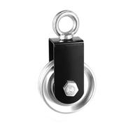 DEARMAMY Alliage D’Aluminium Poulie à Roulement de Levage pour Musculation | Roue Silencieuse, Fixation à Verrouillage Ressort, Usage Intérieur et Outdoor Fitness, Structure Robuste