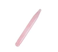 DEARMAMY Baguette de Massage de Quartz Rose Outil pour Visage Corps