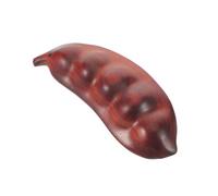 DEARMAMY Balle de Massage en Bois D’acajou Forme Pois Petite Balle D’exercice Portable pour Mains des Doigts et Paumes Outil Manuel de Massage Relaxant pour Usage à Domicile Voyage