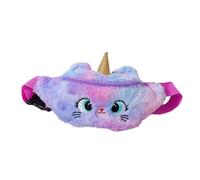 DEARMAMY banane en peluche chat banane licorne de pour les filles adorable pochette taille licorne licorne ceinture en peluche polyester Violet,mauve