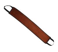 DEARMAMY Bande Applicatrice Dorsale en Velours Serviette de Bain Longue pour Gommage et Massage Applicateur d'Huile de et Confort Autobronzants