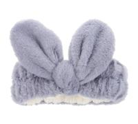 DEARMAMY Bandeau D'oreille De Lapin Bandeau Bande-oreille Animale Turban Élastique Drôle Bande De Cheveux De Maquillage Couvre-chef Cosmétique -tête Lapin Bleu En Tissu