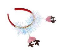 DEARMAMY Bandeau Forme De Cœur Pour Femmes Bandeaux De Noël Pour Accessoires à Paillettes Pour Saint-valentin