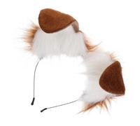 DEARMAMY Bandeau Oreilles De Chien Pour Femme Bandeau Mignon Pour Fille Accessoire Cheveux Cosplay Serre-tête Fête Animalier