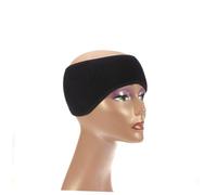 DEARMAMY Bandeau Thermique Unisexe Polaire Pour Oreilles Accessoire Hiver Pour Ski La Course Cyclisme Noir