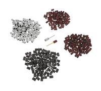 DEARMAMY Bandes Abrasives Pour Nail Art Forets Accessoires Pour Machine à Polir Et Soins Des Résine Émeri Et Dur