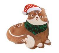 DEARMAMY Barrette de Noël en Acétate à Motif Chat Petite Pince à Cheveux Décorative pour Femmes et Filles Accessoire Festif pour Coiffure de Mariage et Fêtes de Fin D’Année