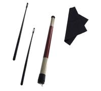 DEARMAMY Bâtonnets de Nettoyage Solide pour Flûte Traversière et Piccolo Kit d'Accessoires Chiffon Absorbant Tiges Polies pour Entretien et Protection Outil Léger Portable pour