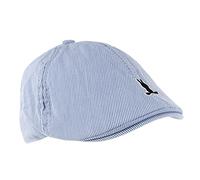 DEARMAMY Béret Bleu Rayé Motif Lapin en Coton pour Bébé et Tout-Petit