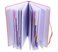 DEARMAMY Bloc-Notes Agenda Quotidien 2025 365 Jours Carnet de Notes Multifonction Organiseur de Planning Portable 1 Pièce Couleur Rose Format Pratique pour Bureau et École