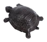 DEARMAMY Boîte à Clés Extérieure Fonte Tortue Décorative Cache-clé Secret pour Jardin et Entrée Rangement Pratique et Sécurisée des Clés
