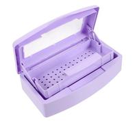 DEARMAMY Boîte à Outils De Manucure Plateau Pour Outils De Nail Art Étui De Rangement Pour Coupe-ongles Organisateur De Nettoyage Et Compact
