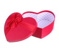 DEARMAMY BoîTe Cadeau En Forme De CœUr 9X7.9X3.5 Pouces Coffret De Rangement Avec Couvercle Pour Mariage Cadeaux Bonbons Anniversaires FêTes