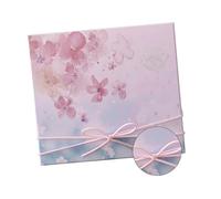 DEARMAMY Boîte Cadeau Rose Sakura pour Festival et Mariage Étui de avec Assorti Cadeau pour Anniversaire Noël et Saint Valentin