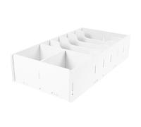 DEARMAMY Boîte de Rangement Bureau Capacité Importante Compartiments pour Monnaie Billets et Documents Organiseur de Bureau Multifonctionnel pour Finances et Papeterie