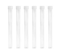 DEARMAMY Boîte Porte-Parfum en Plastique 6pcs Couvercle Étanche, Tube de Rangement pour Bâtonnets de Parfum, Facile à Transporter pour Usage Domestique