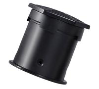 DEARMAMY Boîte Réservoir De Moxibustion Portable Massage Réservoir De Chaleur Moxa Support De Cône De Moxa Outil De Gravure De Moxa Brûleur à Cône De Moxa Magnétique Black Métal Magnétique