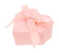 DEARMAMY Boîte Romantique décorations service faire la fête fantaisie cœur femme boite bague coeur rose couvercle magnétique vert sauge fête des mères faux polyester