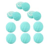 DEARMAMY Boîte Sphérique pour Eau de Parfum Rechargeable Lot de 10 Contenants Vides Plastique Sûr Compact pour Voyage Pratique pour Maquillage