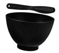 DEARMAMY Bol Masque Visage Silicone Kit Complet Avec Bâton Flexible Pour Soins Visage Diy Bol Mélangeur Compact Et Léger Pour Masque Beauté Portable à Domicile Et Voyage