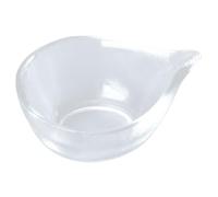 DEARMAMY Bol Mélangeur pour Masque Facial en Verre Transparent 1 Grand Format pour Huiles Essentielles Usage Professionnel et Personnel Salon Beauté