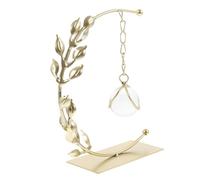 DEARMAMY Boule De Cristal Décorative avec Motif De Blé Ornement Minimaliste pour Salon Entrée Et Meuble à Vin Souvenir Élégant Et