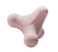 DEARMAMY Boule De Fascia Circulation Le Muscle Bob Outil Manuel Shiatsu Balle Massage Pieds Masseur Ballon De Yoga Massant Boule De Massage Des Jambes Type Rose