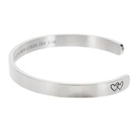 DEARMAMY Bracelet Pour Femme « Je Suis Bénie Davoir Une Maman Comme Toi » Bracelet En Acier Inoxydable Pour La Fête Des Mères Idée Unique