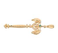 DEARMAMY Breloques Constellation en Cuivre Strass pour Création de Bijoux DIY Pendentifs Signe du Zodiaque Sagittaire Accessoires pour Bracelets Colliers et Porte-Clés Breloques